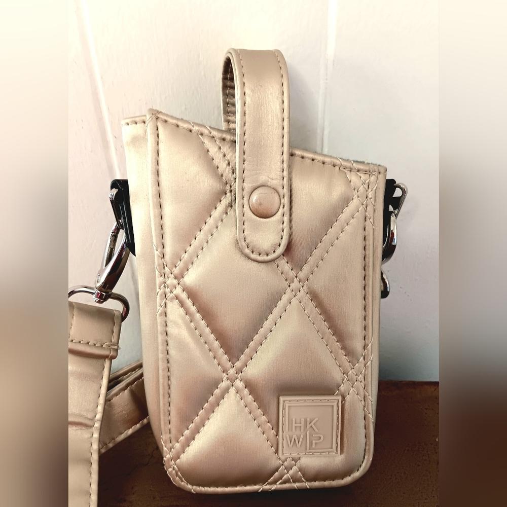 IHKWIP The Ring Champagne Gold Phone Wallet Crossbody